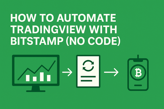 How to automate Bitstamp trades in TradingView (No Code)