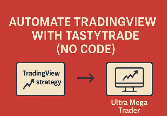How to automate Tastytrade Strategies in TradingView (No Coding)