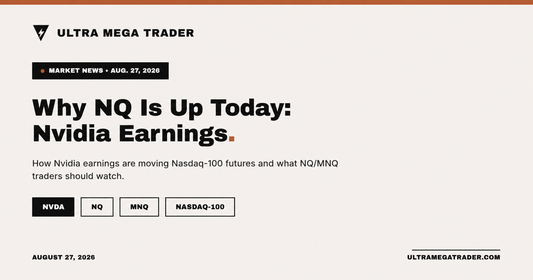 Nvidia earnings lifting NQ and MNQ Nasdaq-100 futures